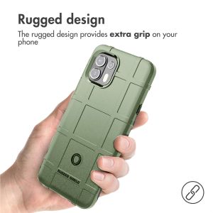 iMoshion Rugged Shield Backcover Motorola Edge 20 Lite - Groen