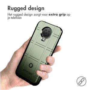 iMoshion Rugged Shield Backcover Nokia G10 / G20 - Groen