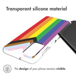 iMoshion Design hoesje Samsung Galaxy A13 (5G) / A04s - Rainbow flag
