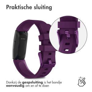 iMoshion Siliconen bandje Fitbit Ace 2 - Paars