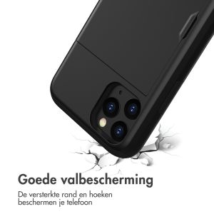 iMoshion Backcover met pasjeshouder iPhone 11 Pro - Zwart