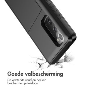 iMoshion Backcover met pasjeshouder Samsung Galaxy S20 FE - Zwart