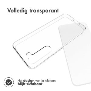 Accezz Clear Backcover Samsung Galaxy S23 - Transparant