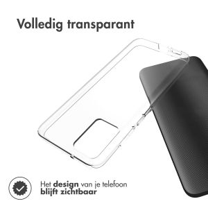Accezz Clear Backcover Motorola Edge 30 Neo - Transparant
