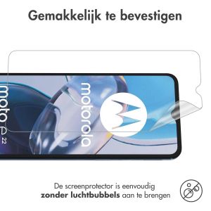 iMoshion Screenprotector Folie 3 pack Motorola Moto E22