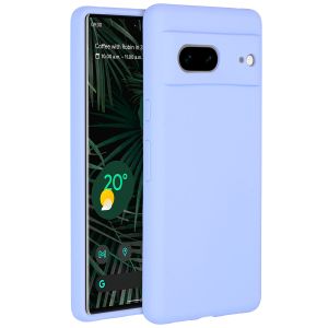 Accezz Liquid Silicone Backcover Google Pixel 7 - Paars