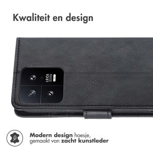 iMoshion Luxe Bookcase Xiaomi 13 - Zwart
