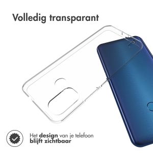 Accezz Clear Backcover Nokia G11 Plus - Transparant