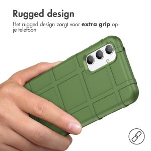 iMoshion Rugged Shield Backcover Samsung Galaxy A34 (5G) - Groen
