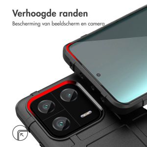 iMoshion Rugged Shield Backcover Xiaomi 13 Pro - Zwart