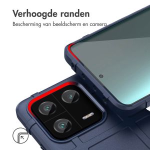 iMoshion Rugged Shield Backcover Xiaomi 13 Pro - Donkerblauw