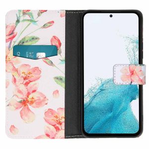iMoshion Design Softcase Bookcase Samsung Galaxy A54 (5G) - Blossom Watercolor