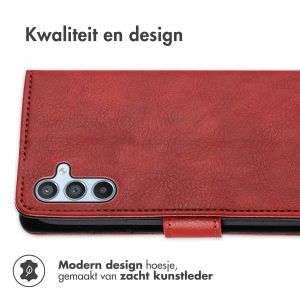 iMoshion Luxe Bookcase Samsung Galaxy A54 (5G) - Rood