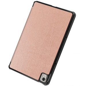 iMoshion Trifold Bookcase Nokia T21 - Rosé Goud
