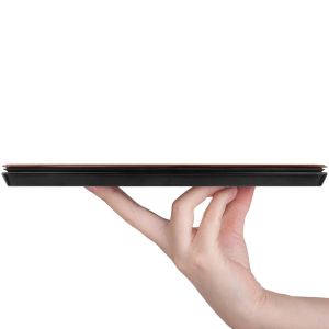 iMoshion Trifold Bookcase Microsoft Surface Pro 9 / Pro 10 - Bruin