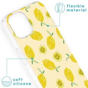 iMoshion Design hoesje iPhone 13 - Lemons
