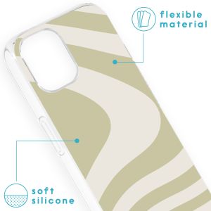 iMoshion Design hoesje iPhone 13 - Retro Green