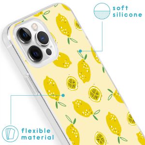 iMoshion Design hoesje iPhone 13 Pro - Lemons