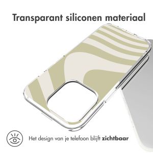iMoshion Design hoesje iPhone 14 Pro - Retro Green