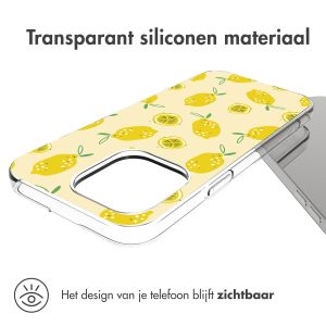 iMoshion Design hoesje iPhone 14 Pro Max - Lemons