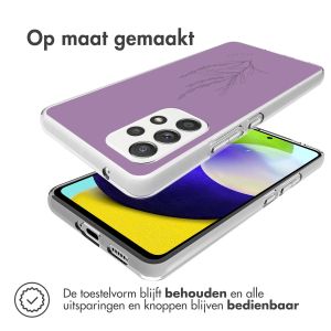 iMoshion Design hoesje Samsung Galaxy A53 - Floral Purple