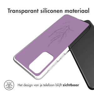 iMoshion Design hoesje Samsung Galaxy A33 - Floral Purple