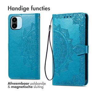 iMoshion Mandala Bookcase Xiaomi Redmi A1 / A2 - Turquoise