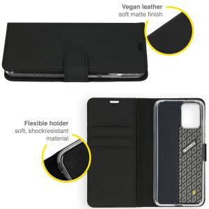 Accezz Wallet Softcase Bookcase Motorola Edge 30 Neo - Zwart