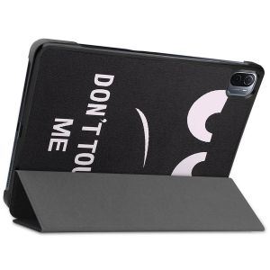 iMoshion Design Trifold Bookcase Xiaomi Pad 5 / 5 Pro - Don't touch