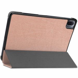 iMoshion Trifold Bookcase Xiaomi Pad 5 / 5 Pro - Rosé Goud