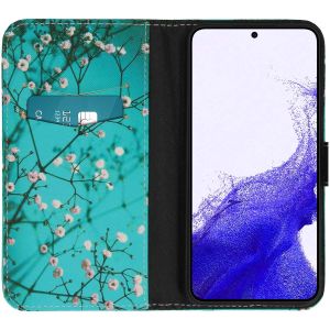 iMoshion Design Softcase Bookcase Samsung Galaxy S23 - Blossom