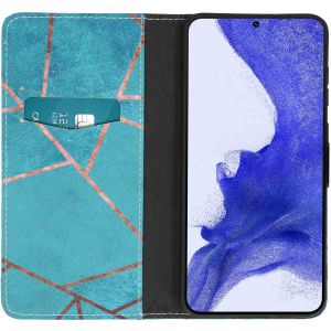 iMoshion Design Softcase Bookcase Samsung Galaxy S23 Plus - Blue Graphic