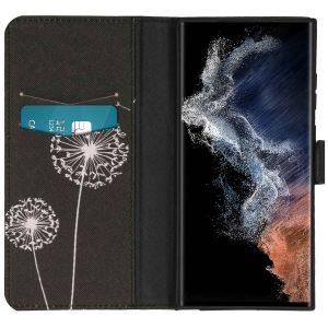 iMoshion Design Softcase Bookcase Samsung Galaxy S23 Ultra - Dandelion