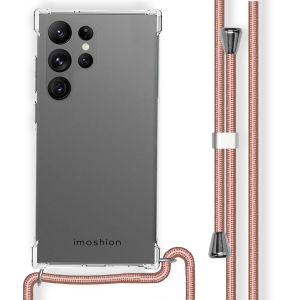 iMoshion Backcover met koord Samsung Galaxy S23 Ultra - Rosé Goud