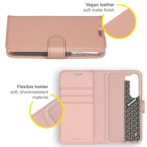 Accezz Wallet Softcase Bookcase Samsung Galaxy S23 - Rosé Goud