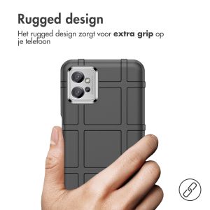 iMoshion Rugged Shield Backcover Motorola Moto G32 - Zwart