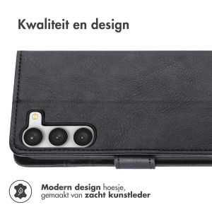iMoshion Luxe Bookcase Samsung Galaxy S23 Plus - Zwart
