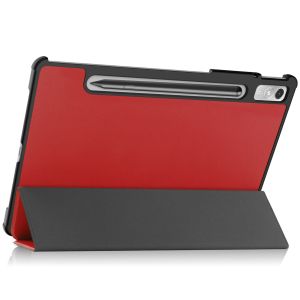 iMoshion Trifold Bookcase Lenovo Tab P11 Pro (2nd gen) - Rood
