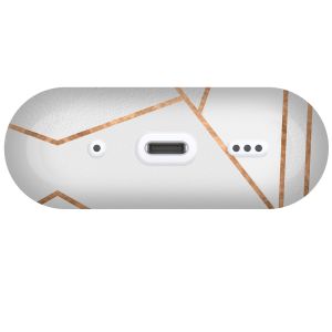 iMoshion Design Hardcover Case AirPods Pro 2 - White Graphic