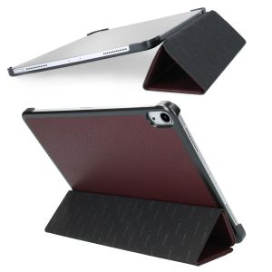 Selencia Kesia Slang Trifold Bookcase iPad Air (2022 / 2020) - Donkerrood