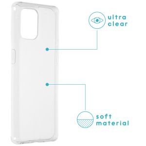 iMoshion Softcase Backcover Oppo Find X3 Pro 5G - Transparant