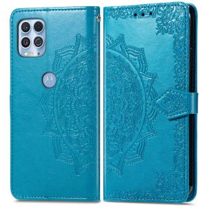 iMoshion Mandala Bookcase Motorola Moto G100 - Turquoise