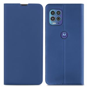 iMoshion Slim Folio Bookcase Motorola Moto G100 - Donkerblauw
