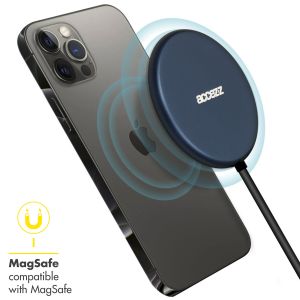 Accezz MagSafe Wireless Charger - MagSafe oplader met USB-C aansluiting - 15 Watt - Blauw