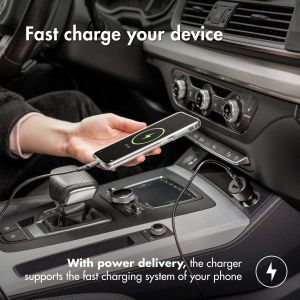 Accezz Car Charger - Autolader - Power Delivery - 20 Watt - Zwart