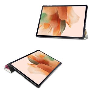 iMoshion Design Trifold Bookcase Samsung Galaxy Tab S8 Plus / S7 Plus / Tab S7 FE 5G - Kleurtjes