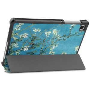 iMoshion Design Trifold Bookcase Galaxy Tab A7 Lite - Groene Plant