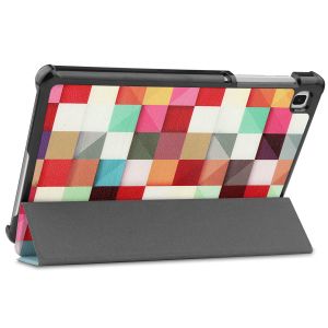 iMoshion Design Trifold Bookcase Galaxy Tab A7 Lite - Kleurtjes