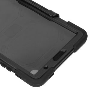 Extreme Protection Army Backcover Galaxy Tab A7 Lite - Zwart
