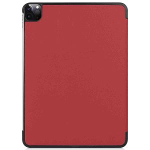 iMoshion Trifold Bookcase iPad Pro 12.9 (2018 - 2022) - Rood